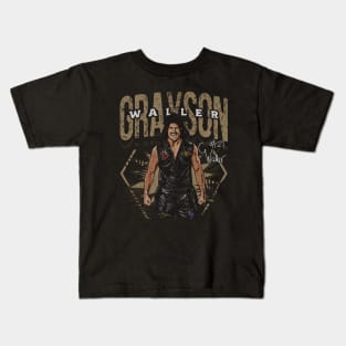Grayson Waller Pose Kids T-Shirt